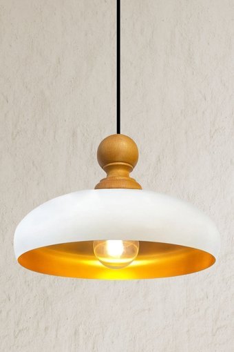 Bambaşka Moda Bmav-1077 Tekli Çok Renkli Pasta Modern Kumaş Bebek-Çocuk Odası Avize