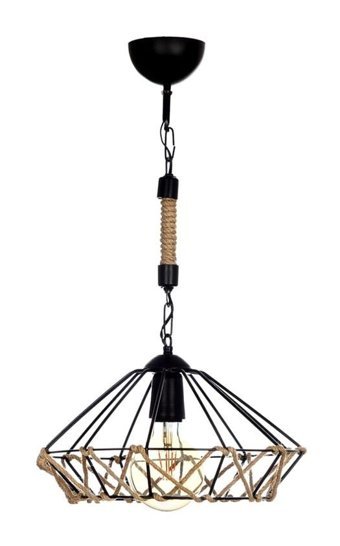Özcan Aydınlatma 5578-1A-A Tekli Altın Ledli Modern Metal Salon-Oturma Odası Avize