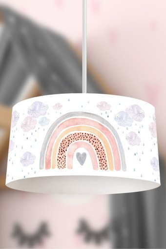Polataydinlatma Tekli Beyaz Halat Modern Halat Salon-Oturma Odası Avize