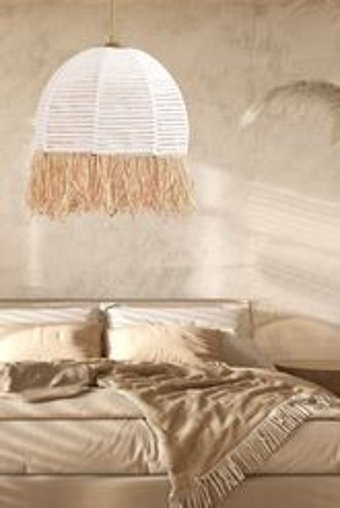Gyk Light Minel Tekli Beyaz Sarkıt Modern Cam Salon-Oturma Odası Avize