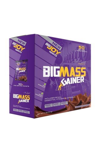 Bigjoy Sports Çikolata Aromalı 50 Servis Kas Yapıcı Karbonhidrat 5000 gr Şase