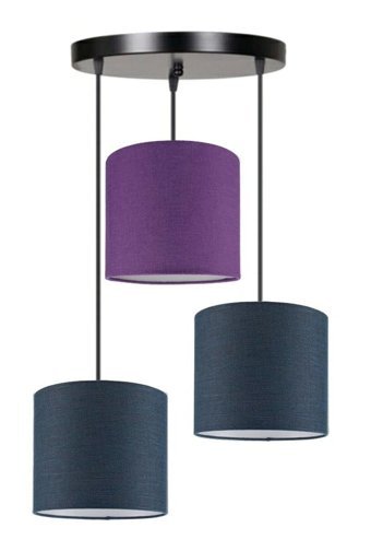 Ladco Aydınlatma Zc-571-5A-S Tekli Siyah Sarkıt Modern Alüminyum Salon-Oturma Odası Avize