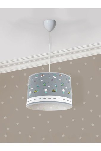 Burenze Elegance Tekli Sarı Kristal Taşlı Modern Metal Salon-Oturma Odası Avize