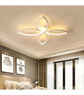 Rattam Mystic Tekli Çok Renkli Sarkıt Modern Bambu Salon-Oturma Odası Avize