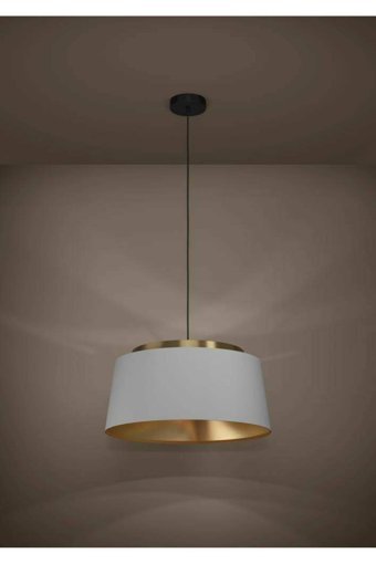 Dorbien Av-6172-6K Tekli Bej Sarkıt Modern Alüminyum Salon-Oturma Odası Avize