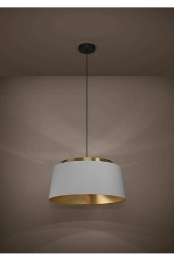 Dorbien Av-6172-6K Tekli Bej Sarkıt Modern Alüminyum Salon-Oturma Odası Avize