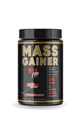 911 Pro Nutrition Çikolata Aromalı 20 Servis Kas Yapıcı Gainer 2000 gr Toz