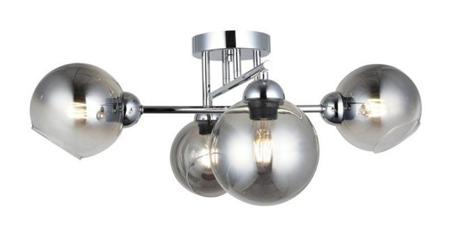 Voxlamp Lighting Solutions Oblong Super 6'lı Bej Modern Alüminyum Salon-Oturma Odası Avize