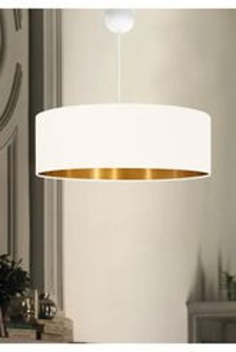 Hazzal Home Tekli Sarı Sarkıt Modern Hasır Salon-Oturma Odası Avize