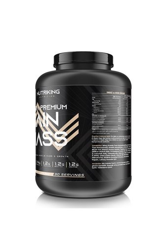 Nutriking Bisküvi Aromalı 30 Servis Kas Yapıcı Gainer 3000 gr Toz