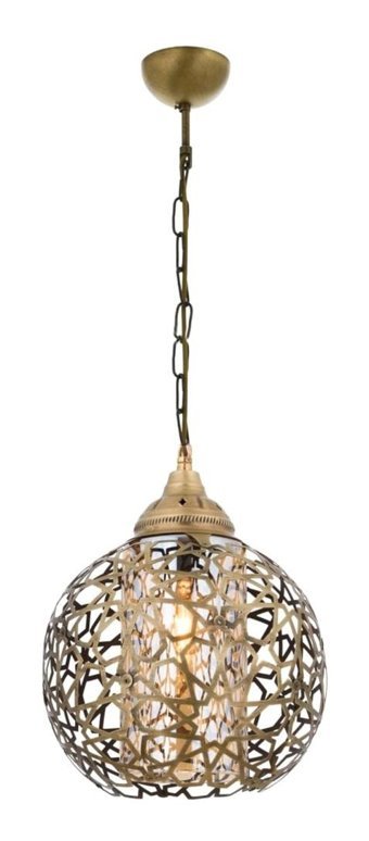 Modavize Tekli Altın Metal Modern Metal Salon-Oturma Odası Avize