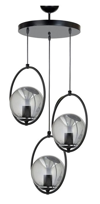 Avizade 3'lü Altın Kristal Taşlı Modern Metal Salon-Oturma Odası Avize