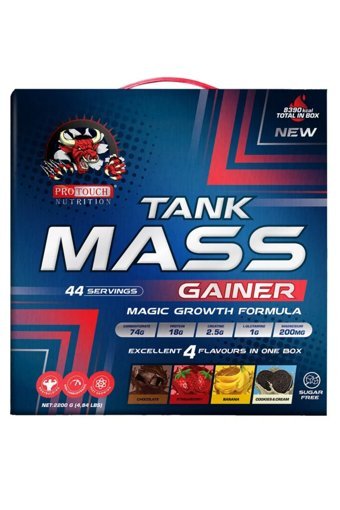 Protouch Nutrition 4 Aromalı 44 Servis Kas Yapıcı Gainer 2200 gr Şase