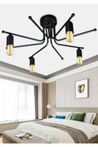Hegza Lighting Bagel Tekli Beyaz Sarkıt Modern Alüminyum Salon-Oturma Odası Avize