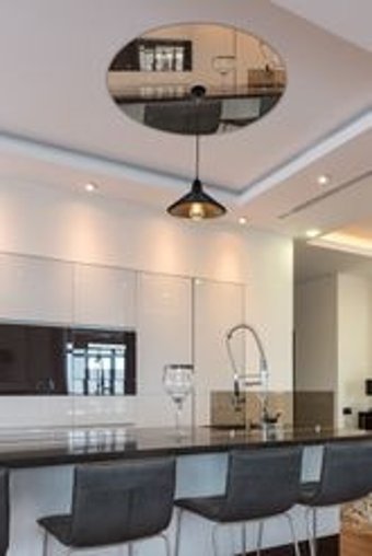 Cici Odam Zürafalı Kuş Kelebek Bulut Tekli Çok Renkli Sarkıt Modern Kumaş Bebek-Çocuk Odası Avize