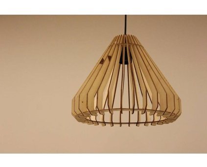 Luna Lighting 4461-22-25 Tekli Kahverengi Hasır Rustik Bambu Salon-Oturma Odası Avize