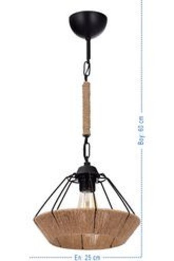 Özcan Aydınlatma 5355-6 Dima 6'lı Beyaz Ledli Modern Metal Salon-Oturma Odası Avize