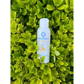 Pureseed Natural Organik Ayçiçek Yağlı Aspirli Organik Zeytinli Lavantalı Tatlı Bademli Jojoba Yağlı Bebek Masaj Yağı 100 ml
