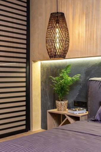 Öztürk Tekli Metalik Kumandalı Metal Modern Alüminyum Salon-Oturma Odası Avize