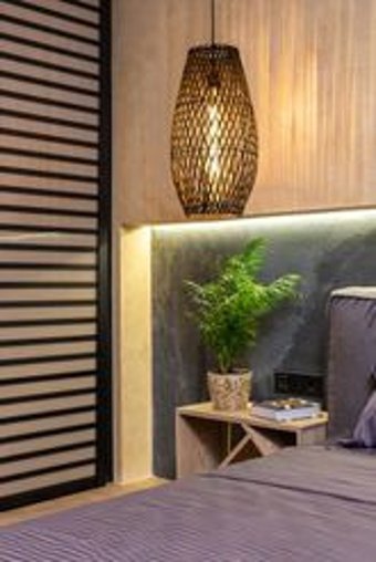 Öztürk Tekli Metalik Kumandalı Metal Modern Alüminyum Salon-Oturma Odası Avize