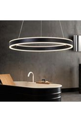 Venon Kumru Tekli Kahverengi Sarkıt Modern Alüminyum Salon-Oturma Odası Avize