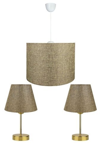 Etsylight Dora 2'li Siyah Sarkıt Modern Metal Salon-Oturma Odası Avize