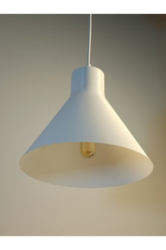 Gekahome Tekli Gri Sarkıt Modern Kumaş Salon-Oturma Odası Avize