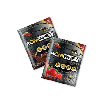 Ronic Nutrition Çilek Aromalı 60 Servis Kilo Aldırıcı Gainer 6000 gr Şase + Shaker + Tek Kullanımlık Whey Protein Çilek Aromalı 2 Adet