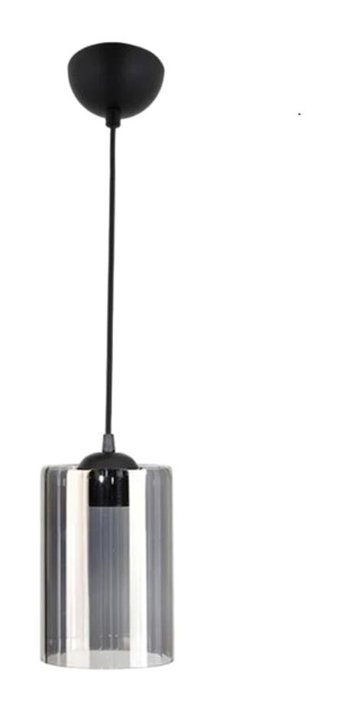 Abralight K78 Tekli Gri Cam Modern Plastik Mutfak Avize