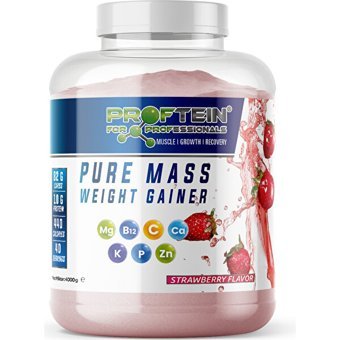 Proftein Çilek Aromalı 40 Servis Kas Yapıcı Gainer 4000 gr Toz