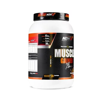Nowup Nutrition Çikolata - Latte Aromalı 30 Servis Kas Yapıcı Gainer 1680 gr Toz