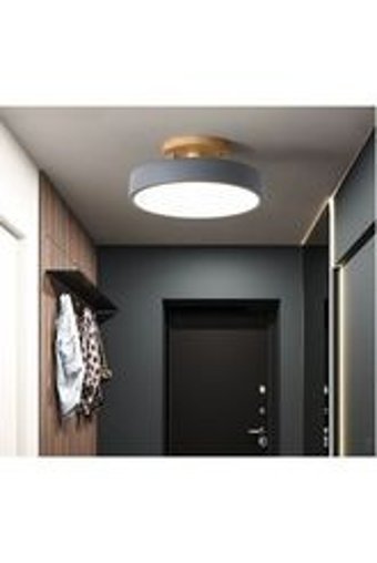 Riolight Tekli Sarı Ledli Modern Cam Mutfak Avize