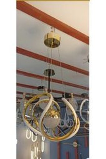 Ladco Aydınlatma A-472-6Yg 6'lı Kahverengi Küre Modern Alüminyum Salon-Oturma Odası Avize