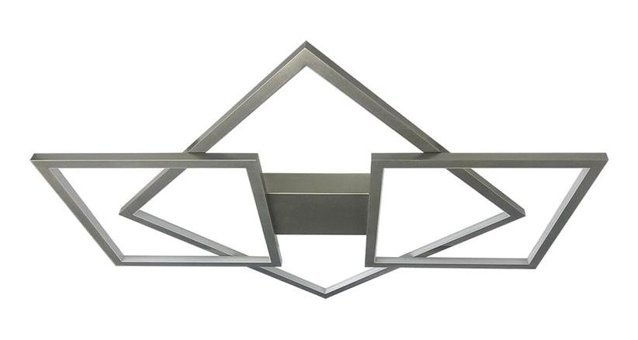 Viesteknoloji Tekli Gri Kumaş Modern Kumaş Salon-Oturma Odası Avize