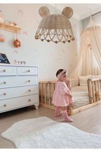 Sahatek Tekli Turuncu Rustik Ahşap Salon Avize