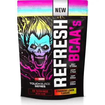 Protouch Nutrition Touch Black 60 Servis Kas Yapıcı Gainer 3000 gr Toz + Bcaa Çilek Aromalı 210 gr + Kreatin Aromasız 200 gr