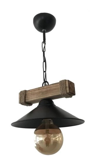 Nisaluce Tekli Mavi Modern Cam Salon Avize