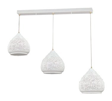 Tt Aydınlatma Tt304-4+1-Esk 5'li Sarı Ledli Modern Alüminyum Salon-Oturma Odası Avize