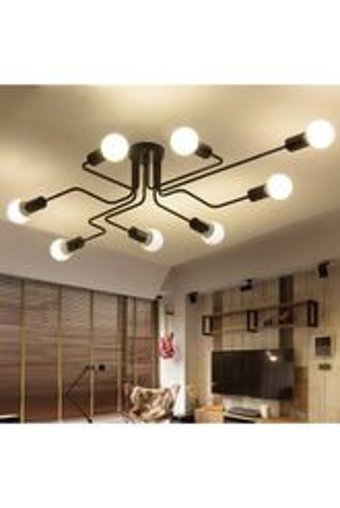 Rscollectıons Tekli Altın Kumandalı Ledli Modern Alüminyum Salon-Oturma Odası Avize