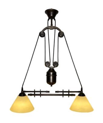 Cantvs Tekli Mor Kare Modern Ahşap Salon-Oturma Odası Avize