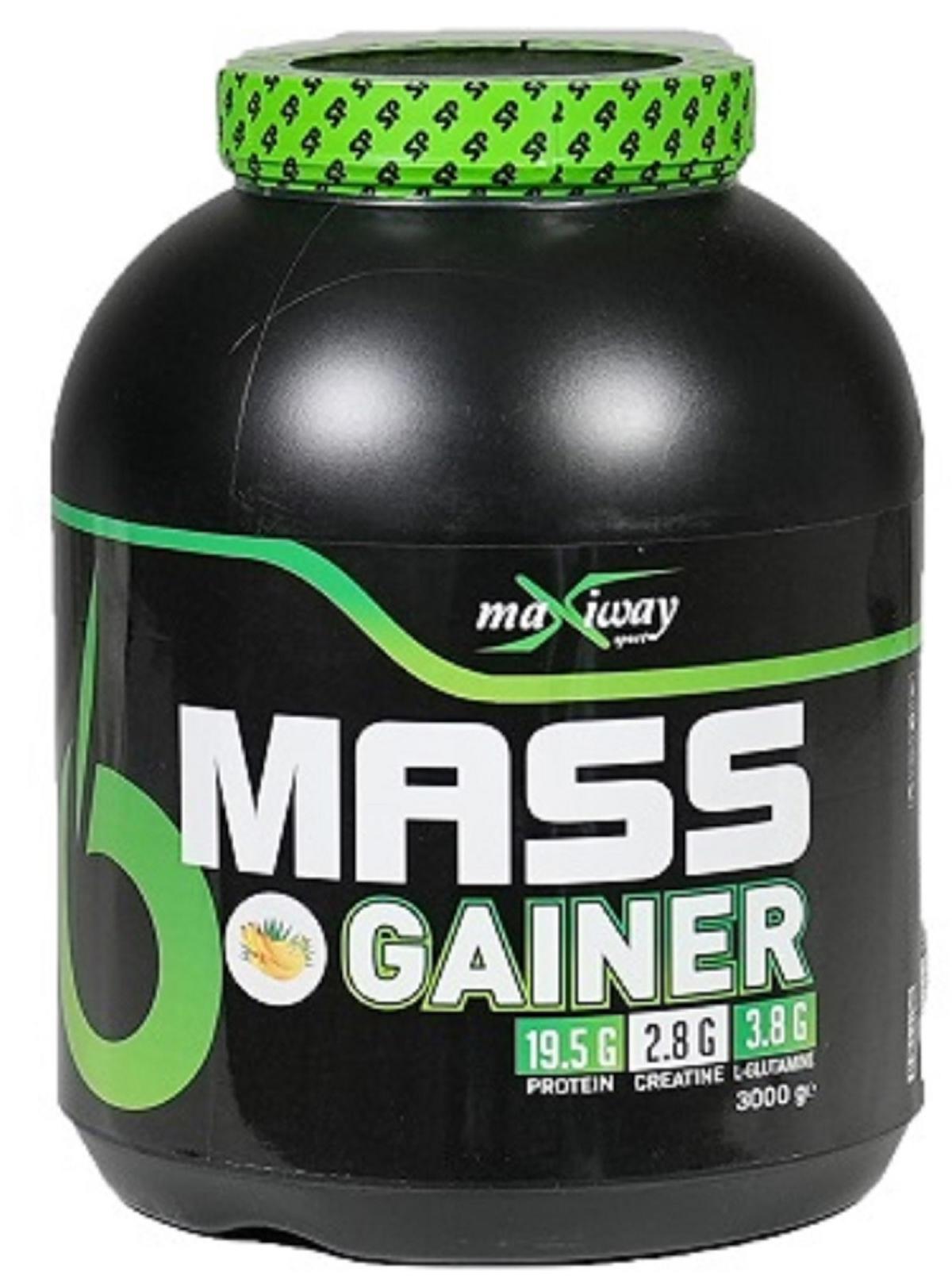 Maxiway Nutrition Muz Aromalı 26 Servis Kas Yapıcı Gainer 3000 gr Toz