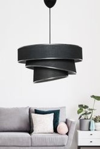 Gudelidekor Tekli Ekru Modern Bambu Salon Avize