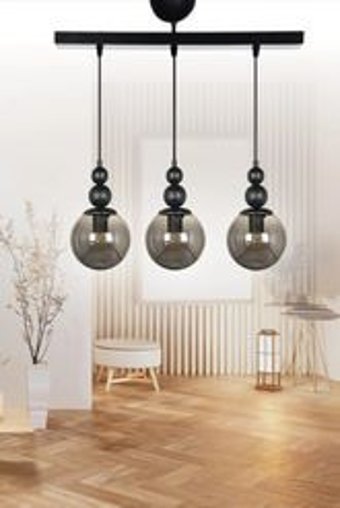 Şenay Aydınlatma Tekli Sarı Pasta Modern Kumaş Yatak Odası Avize