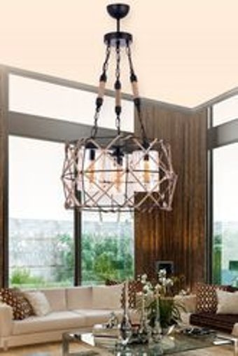 Veda Avize 6'lı Siyah Sarkıt Modern Metal Salon-Oturma Odası Avize