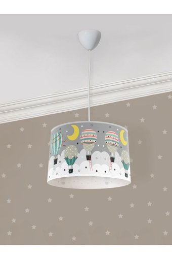 Butik Hobala Tekli Kahverengi Ahşap Rustik Ahşap Salon-Oturma Odası Avize