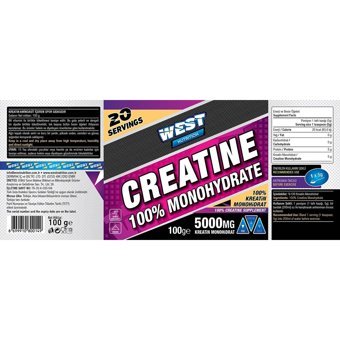 West Nutrition Çikolata Aromalı 30 Servis Kilo Aldırıcı Gainer 3000 gr Toz + Shaker + Kreatin