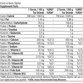 West Nutrition Muz Aromalı 60 Servis Kilo Aldırıcı Gainer 6000 gr Toz + Shaker