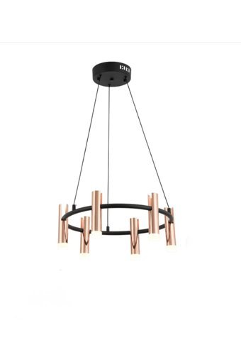 Womodesıgn Tekli Gri Silindir Modern Beton Salon-Oturma Odası Avize