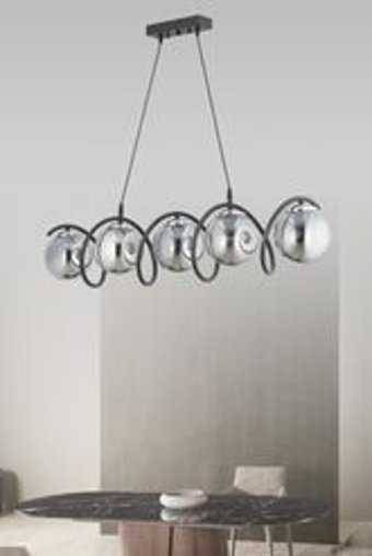 Eslight E548 Tekli Beyaz Plastik Modern Plastik Salon-Oturma Odası Avize