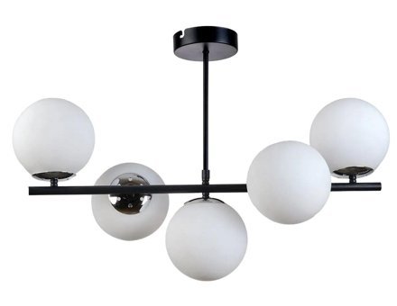 Luna Lighting 4113-1Ab Fona Tekli Altın Ledli Modern Metal Salon-Oturma Odası Avize